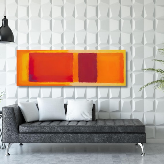 Panoramic Mark Rothko Canvas Art Famous Art,Canvas Large Wall Art,Vintage Art,Rothko Art,Gift Rothko  Wall Art Prints, Rothko Exhibition art