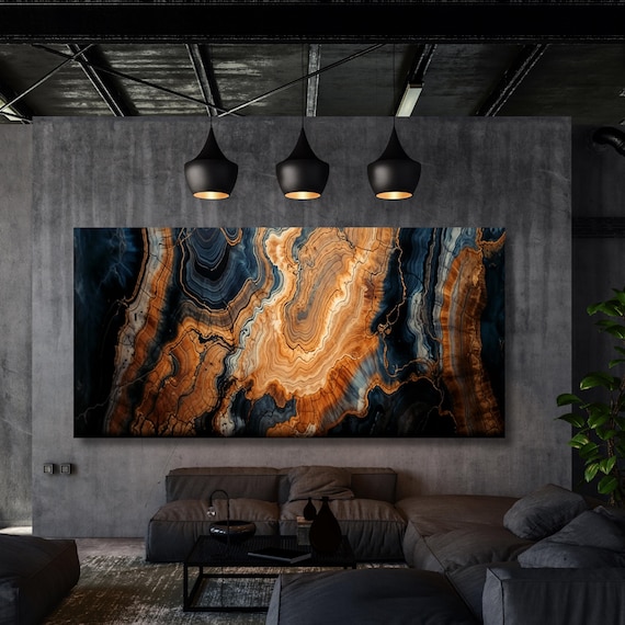 Tree Rings Canvas Wall Art Elegant Natural Wall Art Great Design Solution for Echo Tree Ring Print stump,Tree ring Wood Canvas art Texture