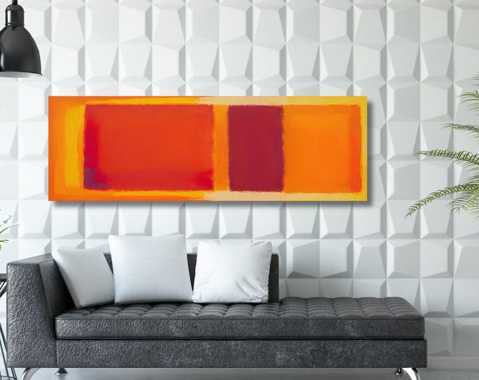 Panoramic Mark Rothko Canvas Art Famous Art,Canvas Large Wall Art,Vintage Art,Rothko Art,Gift Rothko  Wall Art Prints, Rothko Exhibition art