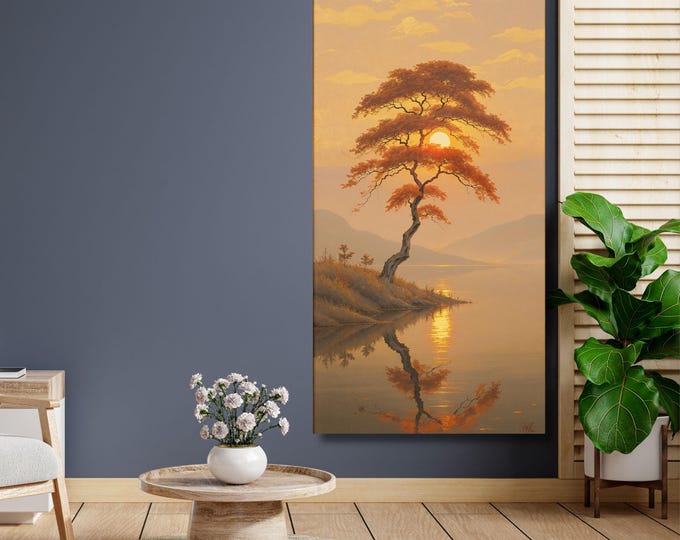 Gustav Klimt Wall Art: Surreal Flower Market (Framed or Rolled)