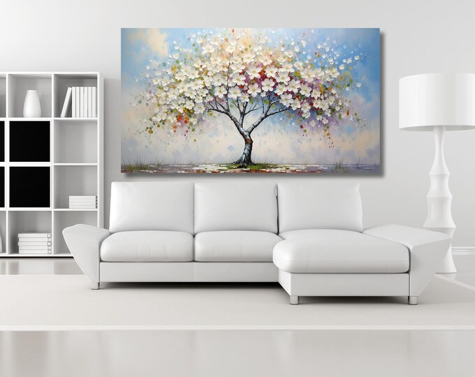 Gustav Klimt Tree of Life Canvas Wall Art