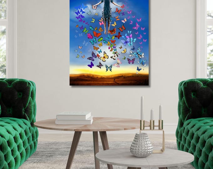 Banksy Wall Art: Street Graffiti Style - Canvas or Poster