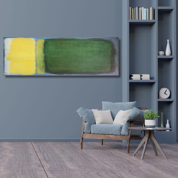 Panoramic Mark Rothko Canvas Art: Vintage Wall Art Print