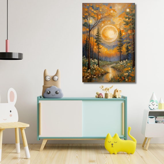 Gustav Klimt Canvas Wall Art Klimt Print, Klimt Canvas Poster, Gustav Klimt Poster, Klimt Exhibition Painting, Flower Garden Flower Market
