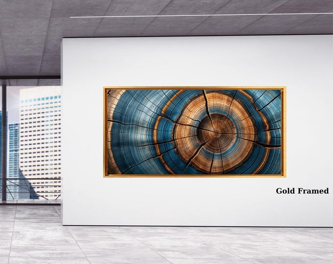 Tree Rings Canvas Wall Art Elegant Natural Wall Art Great Design Solution for Echo Tree Ring Print stump,Tree ring Wood Canvas art Texture