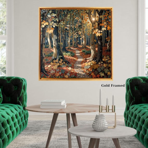 Gustav Klimt Canvas Wall Art Minimalism Paint Classic Wall Art Canvas Surrealism Art Klimt Museum William Morris Flower Garden art gift