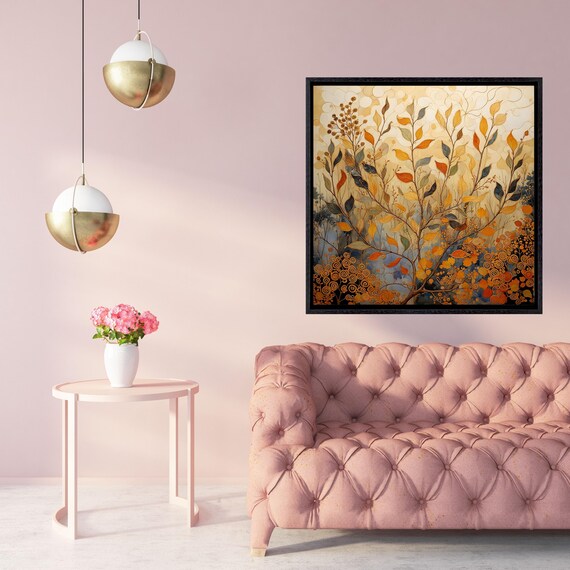 Gustav Klimt Inspired Landscapes canvas Plain Tree Canvas Henri Matisse Watercolor Lake Lights Matisse Incredible Symbolic Abstract Canvas