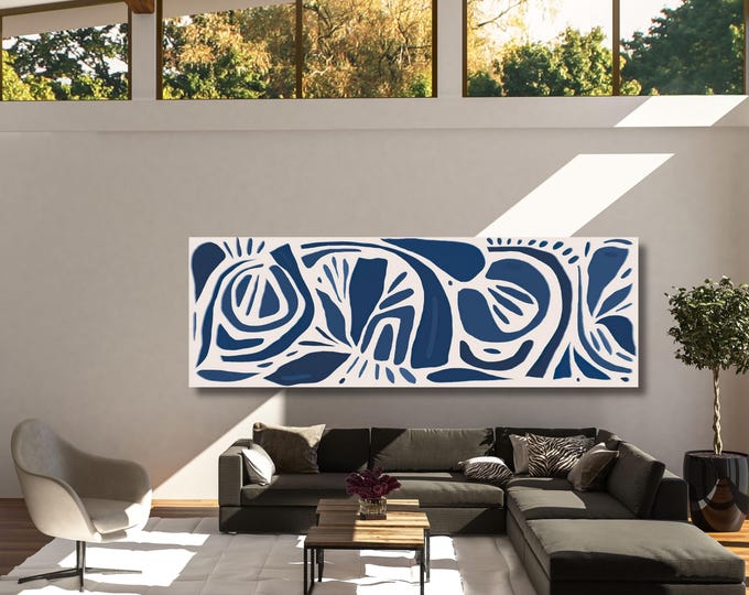 Henri Matisse Cut Outs Canvas Print, Modern Gallery Wall Art Poster
