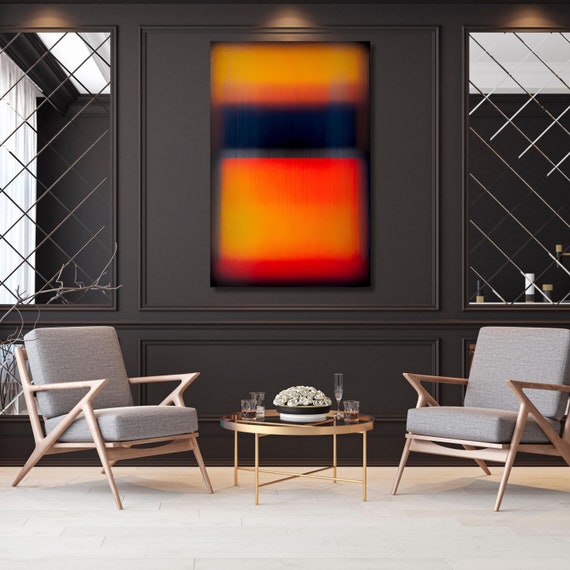 Rothko Canvas Wall Art Rothko Poster ,Museum Quality Abstract Mark Rothko Poster,Rothko Wall Art, Modern Rothko Exhibition Art ,Rothko Gift