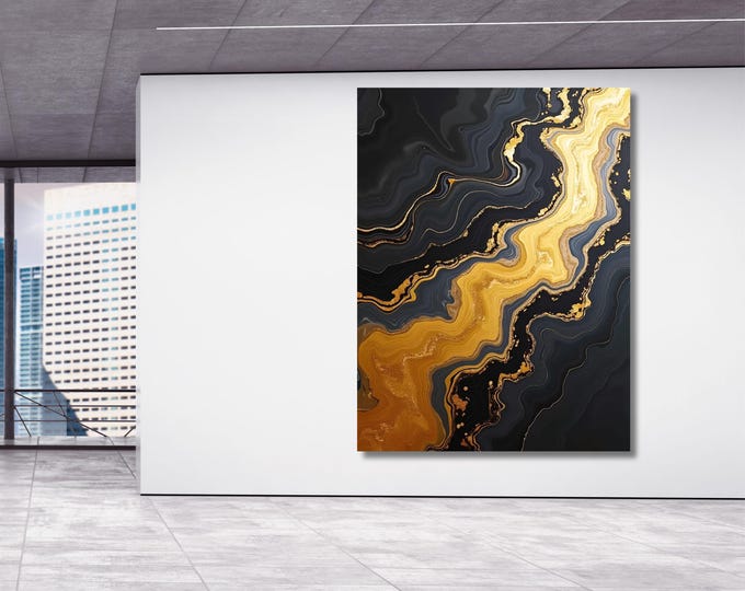 Japandi Abstract Canvas: Wabi Sabi Terracotta Print, Boho Minimalist Wall Decor (Ready to Hang)