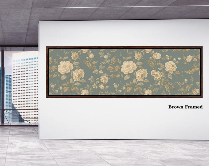 William Morris Canvas Print: Vintage Floral Botanical Wall Art
