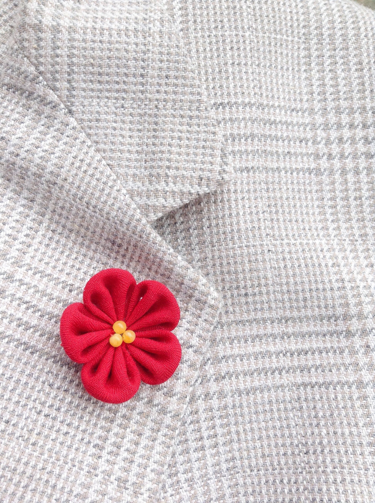 Lapel Pins Mens Lapel Pin Flower Lapel Pin Red Lapel Flower Etsy