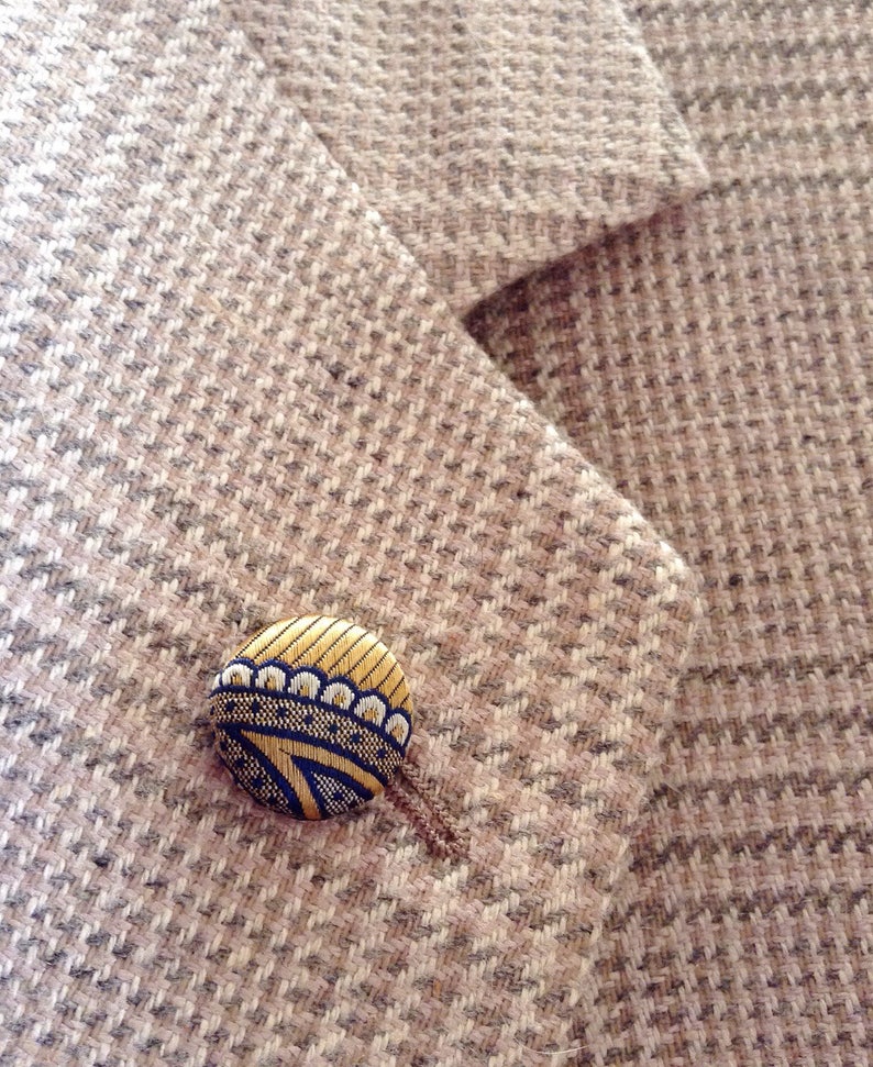Custom Lapel Pins Mens Lapel Pin Button Lapel Pin Yellow Blue Etsy