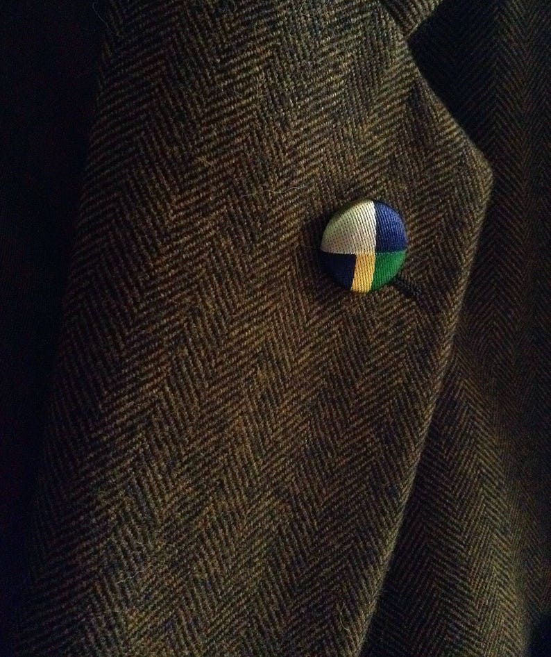 Custom Lapel Pins Mens Lapel Pin Button Round Lapel Pin Navy Etsy