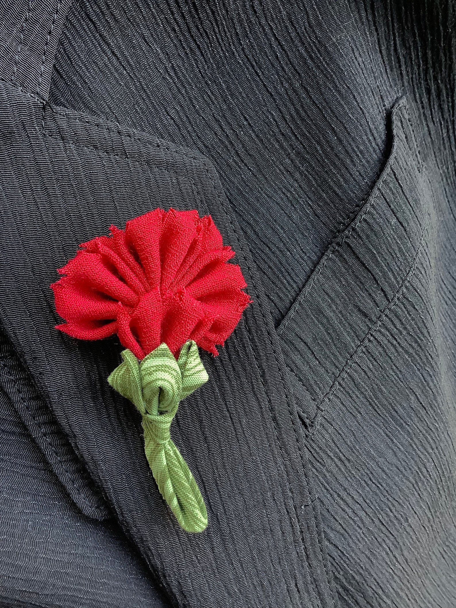 Wedding Lapel Pins Mens Lapel Pin Flower Red Carnation Red Etsy