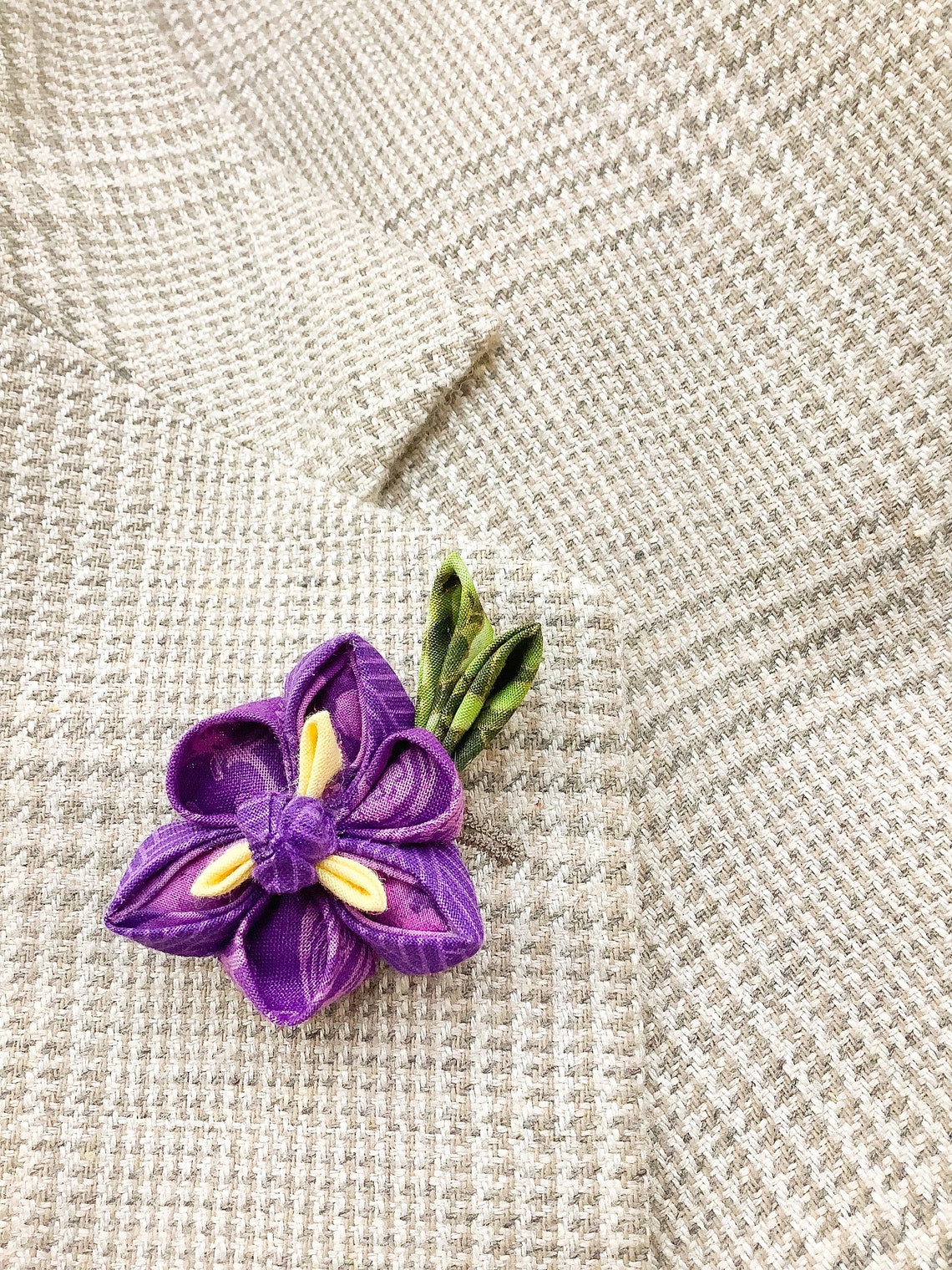 Purple Iris Lapel Pins Mens Lapel Pin Man Flower Lapel Pin Etsy