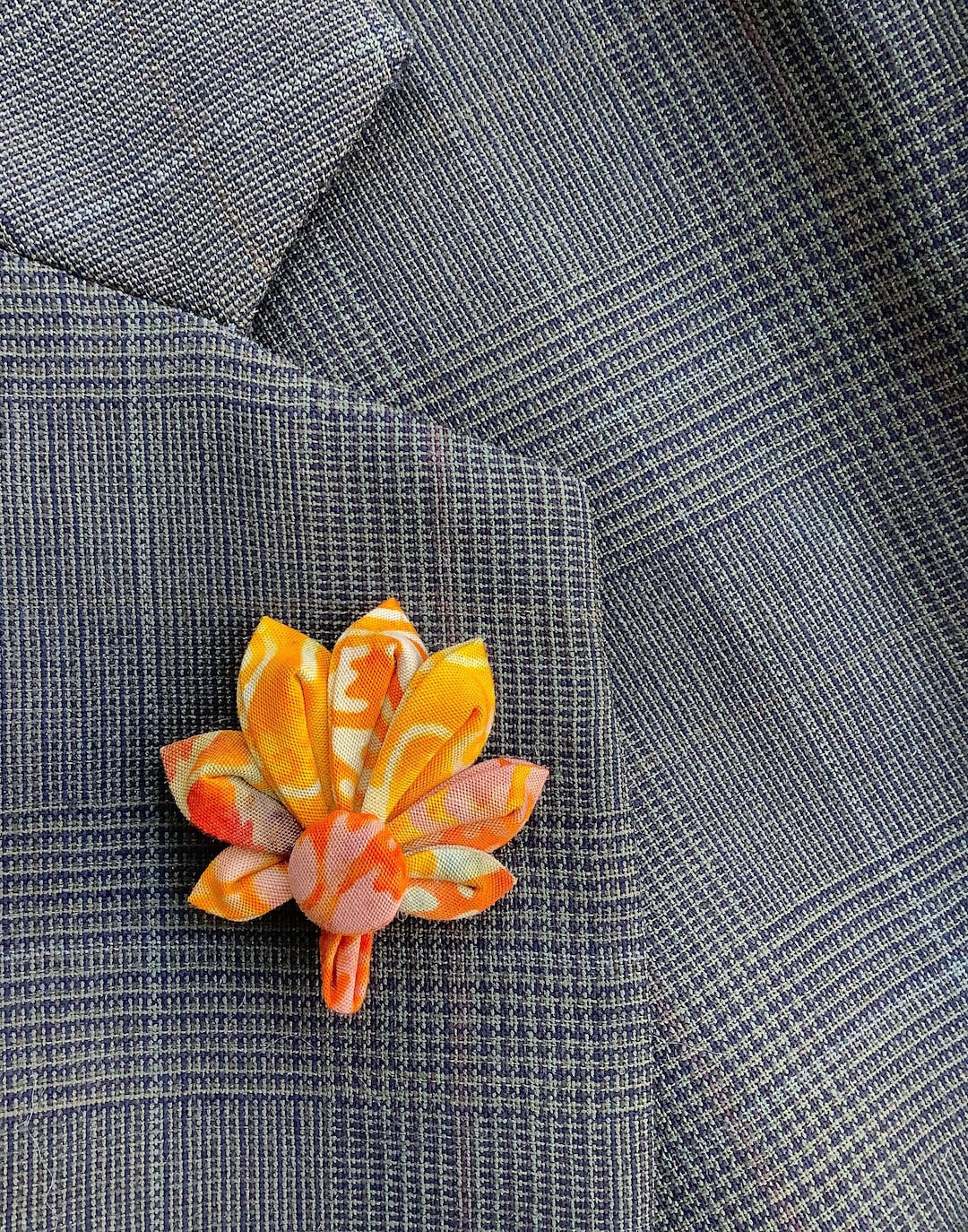 Lapel Pins Mens Lapel Pin Japanese Maple Leaf Orange Boutonniere