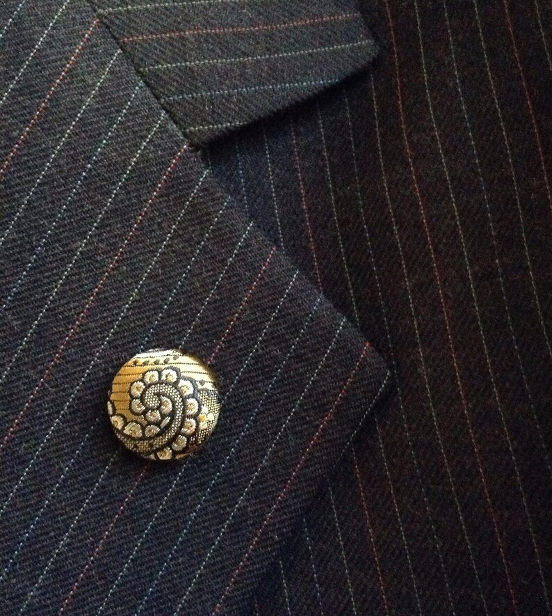 Custom Lapel Pins Mens Lapel Pin Button Lapel Pin Yellow Blue Etsy