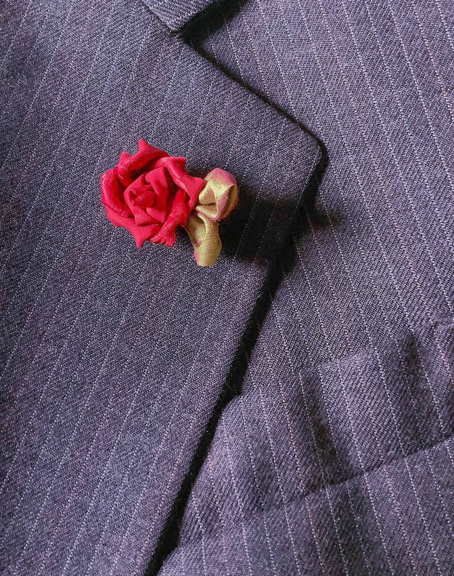 Red Rose Silk Lapel Flower Mens Lapel Pin Flower Lapel Pin Etsy