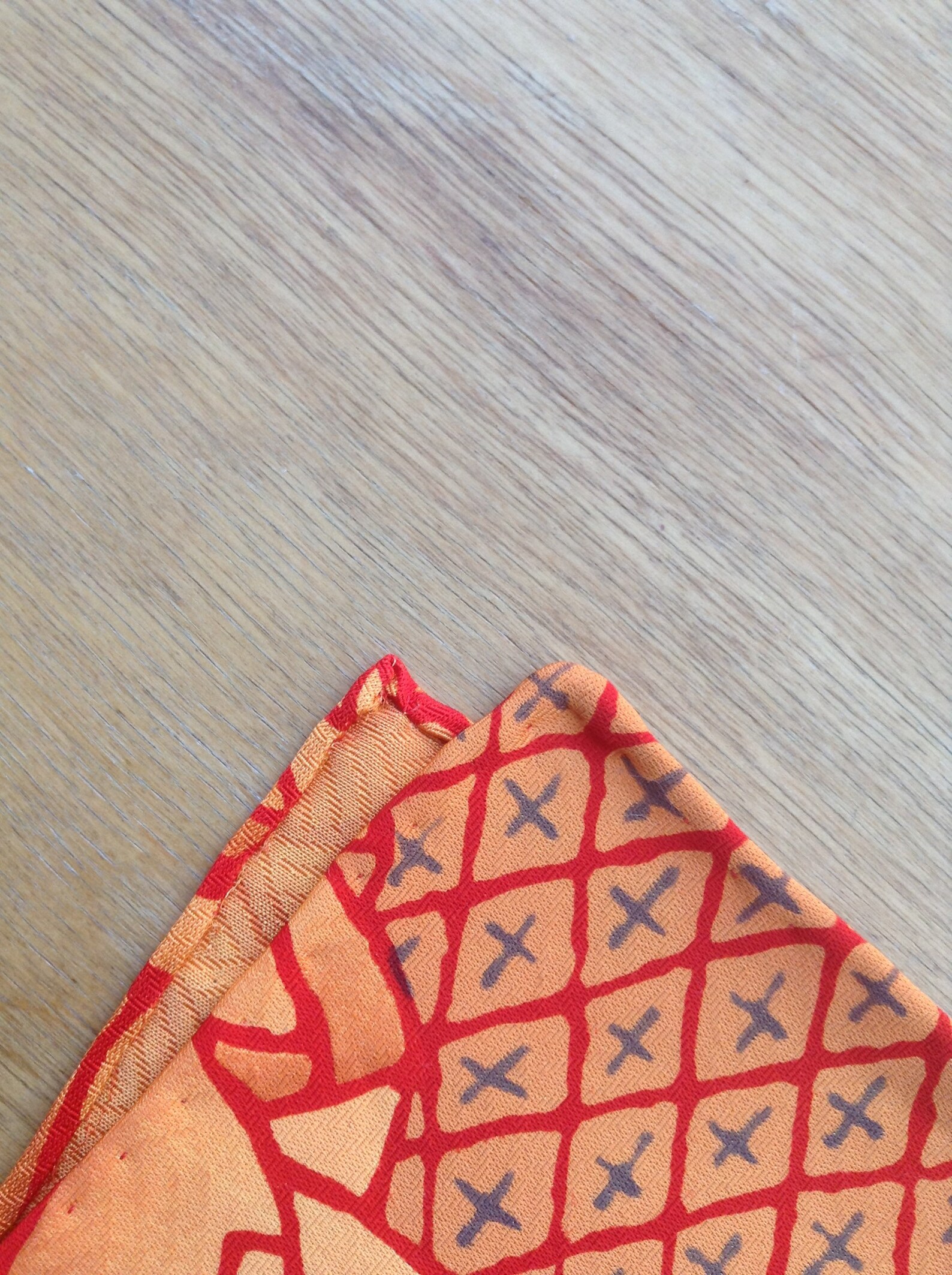 Pocket Square Orange Silk Handkerchief For Men Orange Pocket Etsy