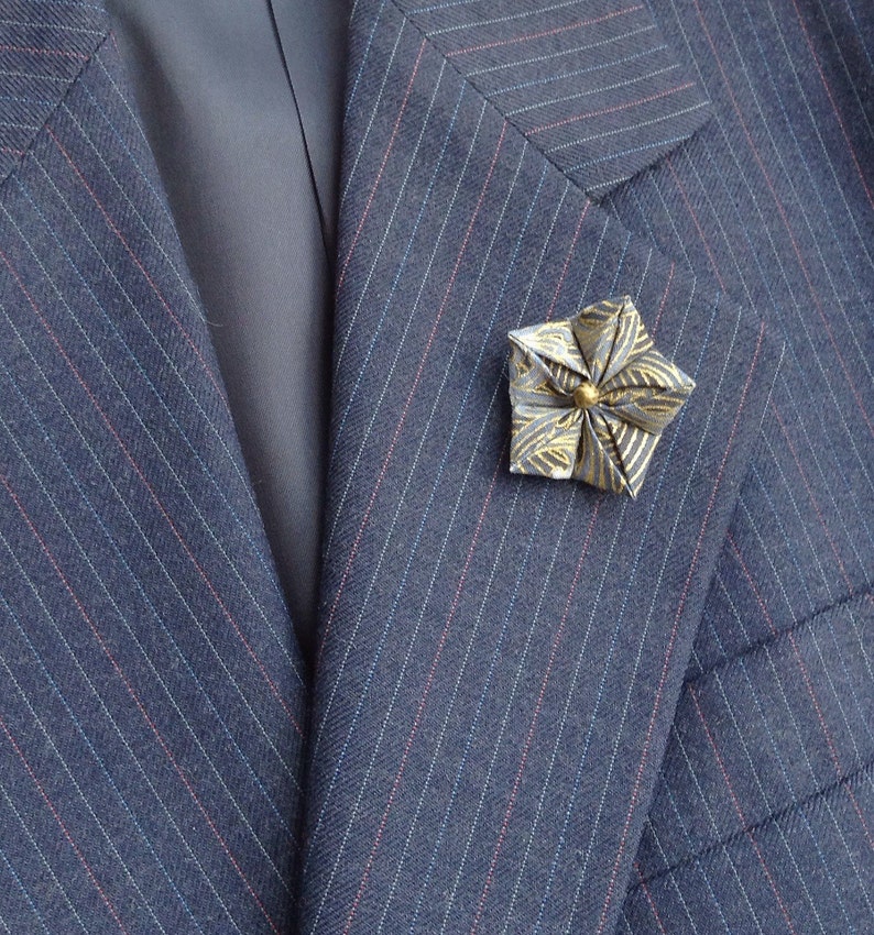 Custom Lapel Pins Mens Lapel Pin Flower Lapel Pin Blue Lapel Etsy