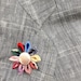 see more listings in the flower lapel pins section