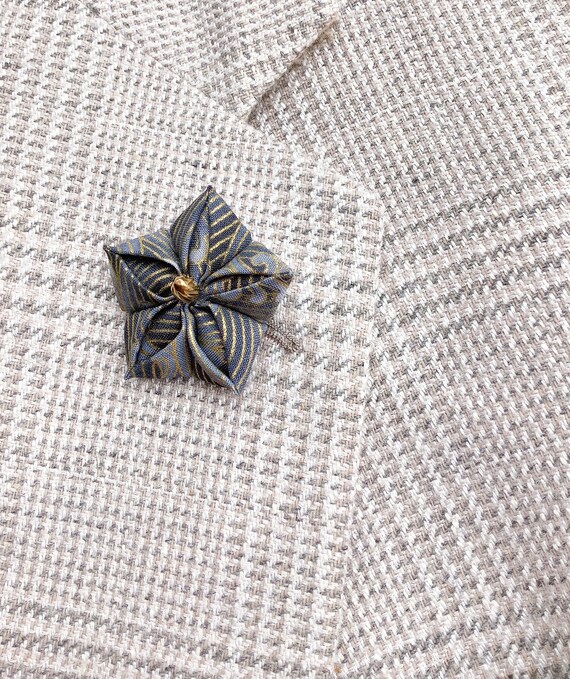 Custom Lapel Pins Mens Lapel Pin Flower Lapel Pin Blue Lapel Etsy