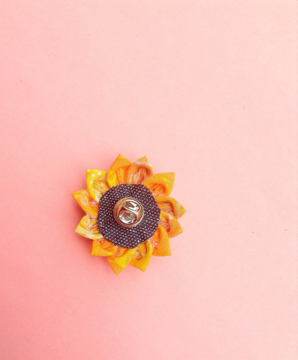Sunflower Lapel Pins Mens Lapel Pin Flower Lapel Pin Yellow Etsy