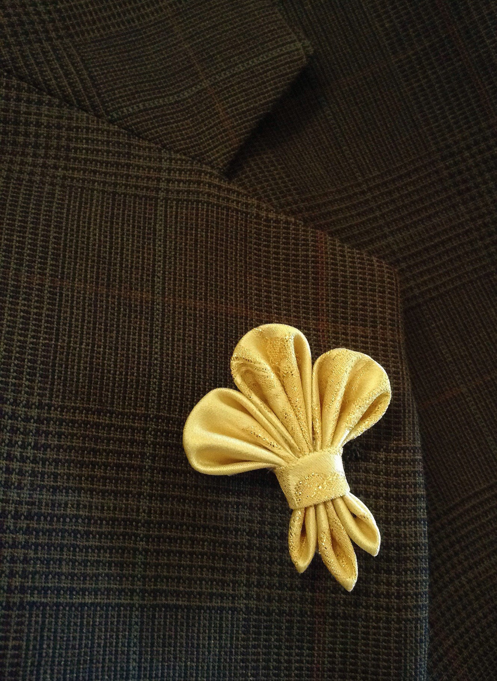 Lapel Pins Mens Lapel Pin Flower Lapel Pin Fleur de Lis Silk Etsy