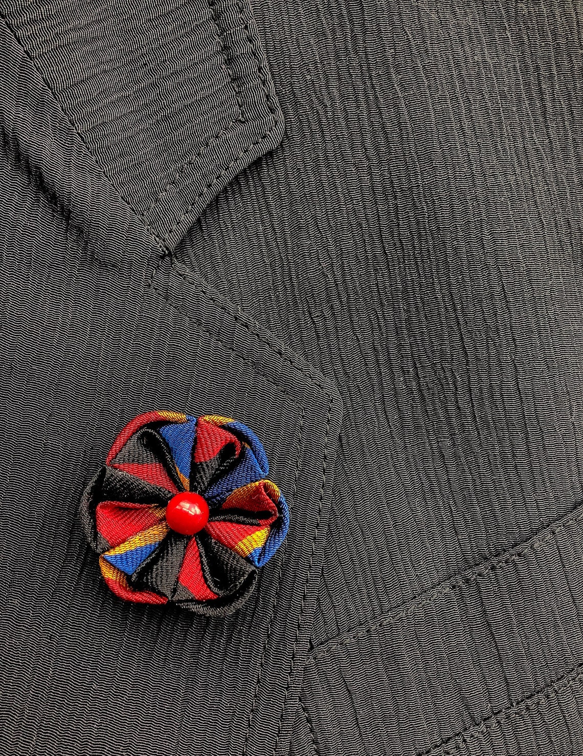 Lapel Pins Men Lapel Pin Flower Lapel Pin Silk Lapel Flower Etsy