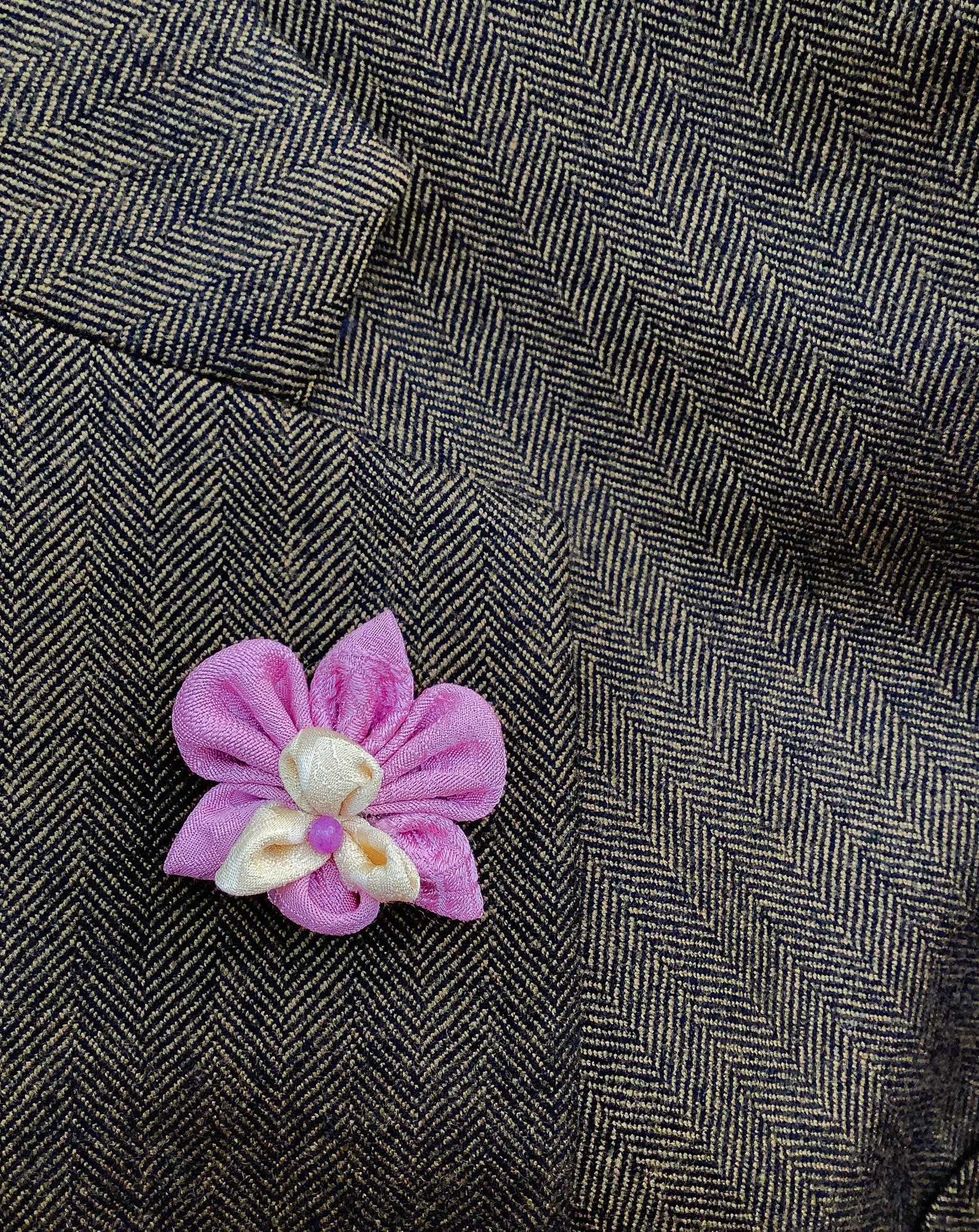 Orchid Lapel Pin Wedding Men Women Lapel Pin Flower Lapel Pin Etsy