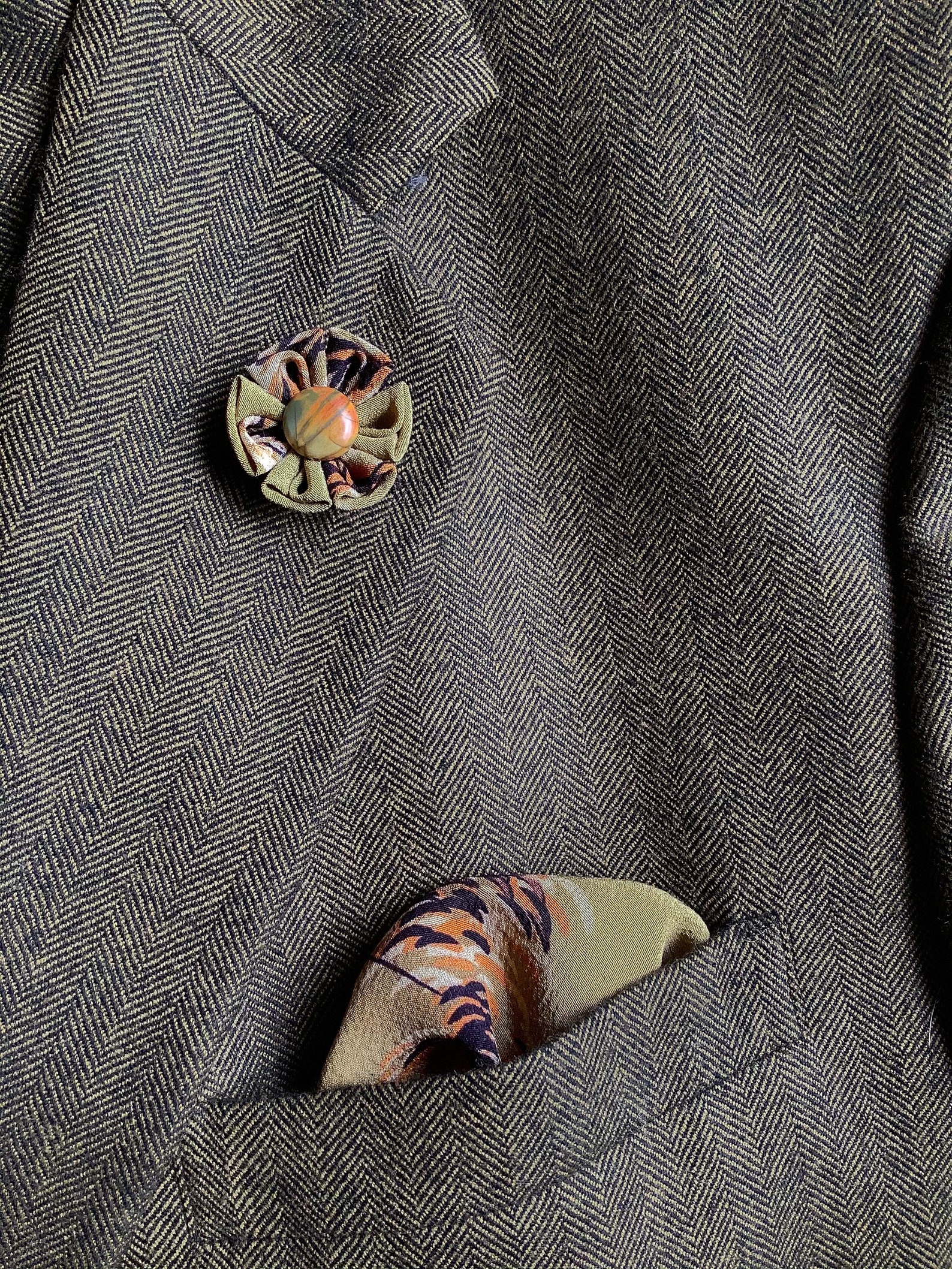 Lapel Pins Mens Lapel Pin Flower Lapel Pin Pocket Square Set Etsy