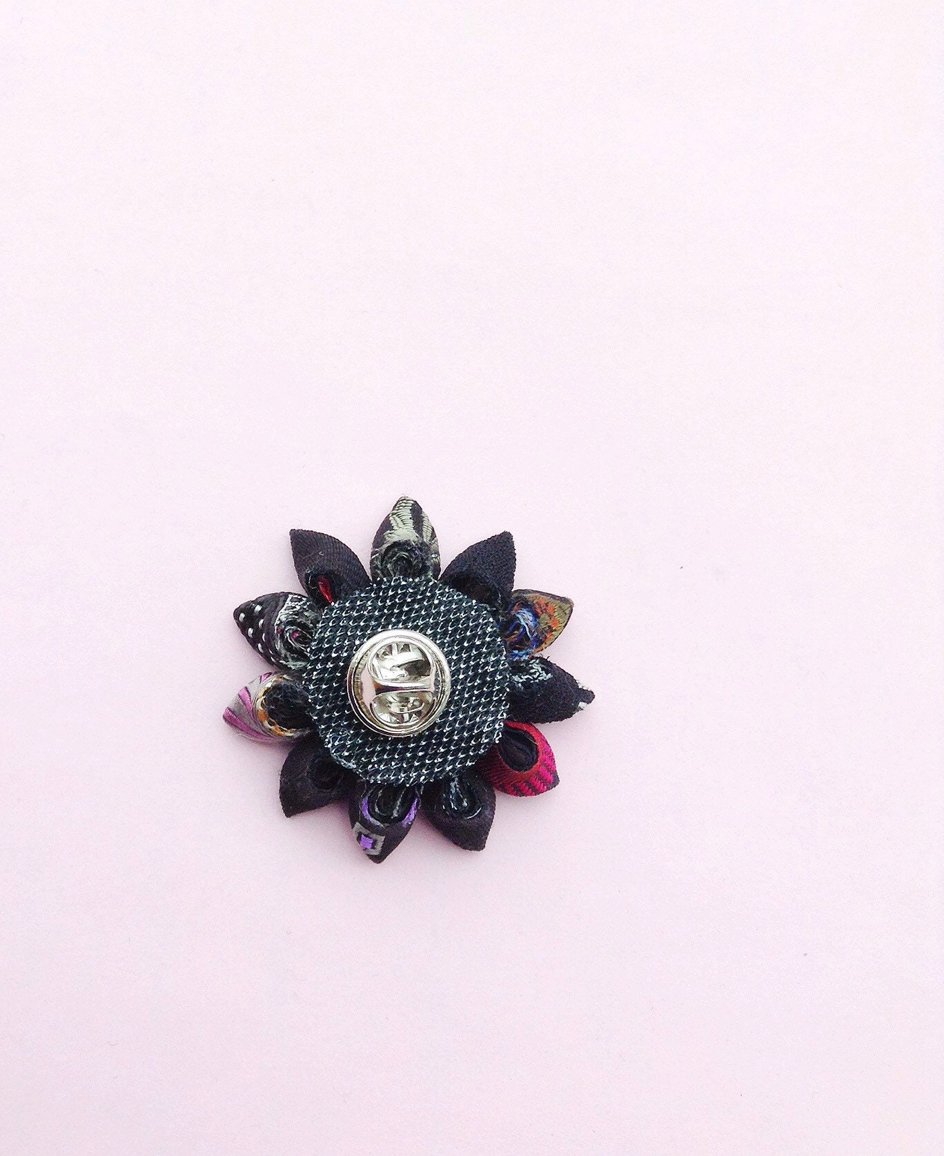 Lapel Pins Mens Lapel Pin Black Lapel Flower Lapel Pin Etsy