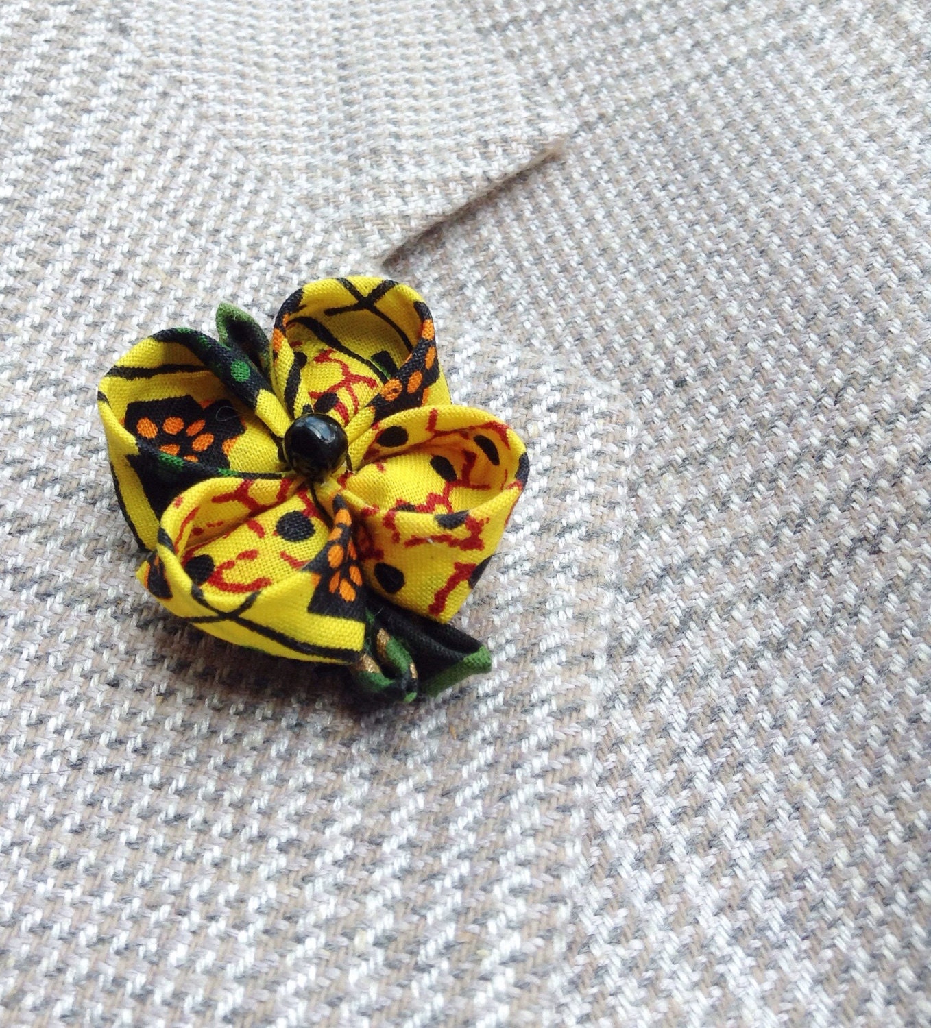 Yellow Lapel Flower Lapel Pins Mens Lapel Pin Flower Lapel Pin Etsy