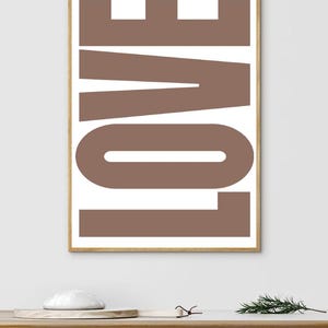 Love Definition | Valentine&#39;s Art | Love Quote | Printable Wall Art | I Love You | Valentines Day Print | Wall Decor | Anniversary | Wedding