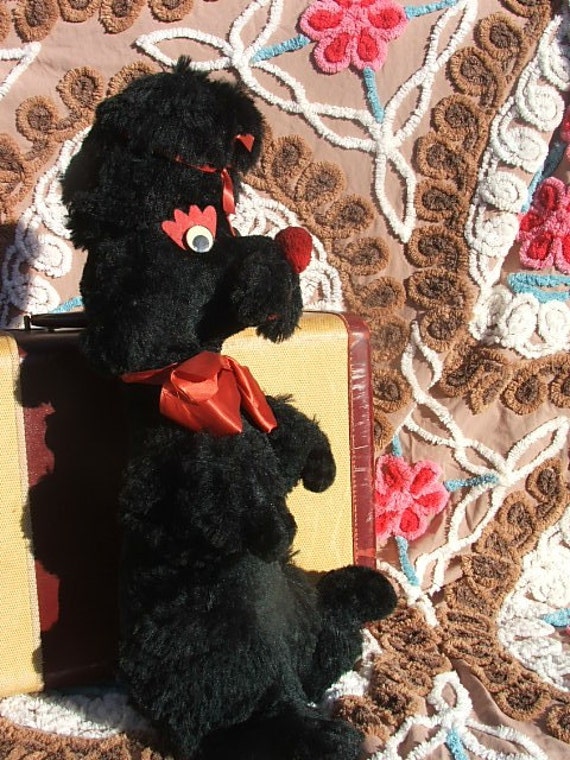 large stuffed poodle