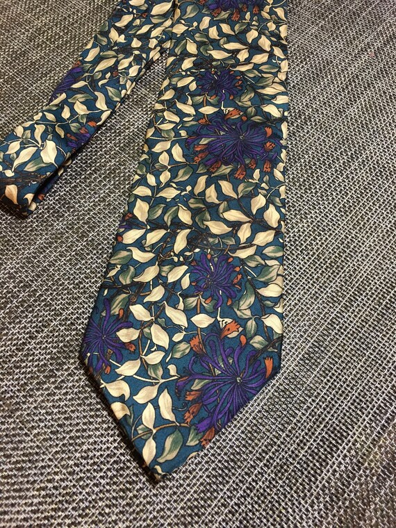 Vintage William Morris Men’s Tie Necktie Honeysuck