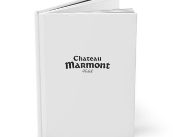 Chateau Marmont Hardcover Journal | Matte Notebook | Classic Hollywood Hotel