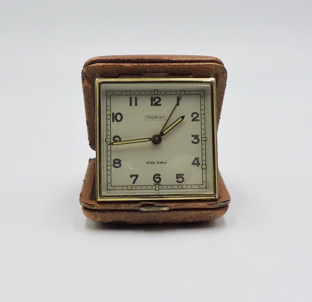 Vintage Alarm Clock, Travel Alarm Clock, Not Working, Free Shipping Etsy