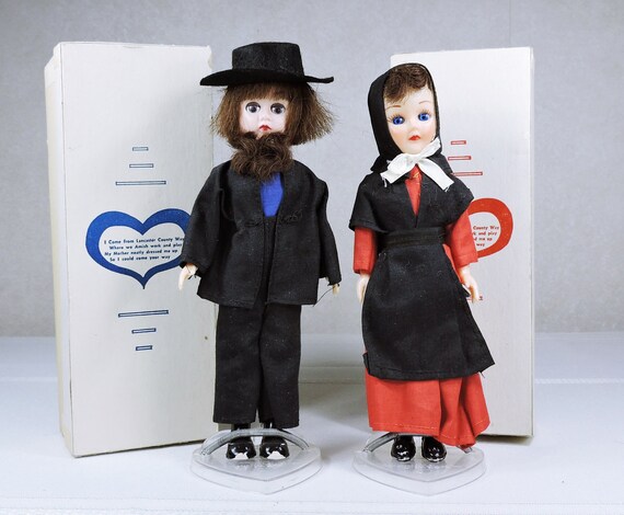 vintage amish dolls