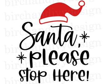 Download Santa Stop Here Svg Etsy PSD Mockup Templates