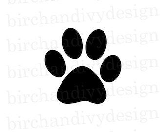 kitty cat paw prints