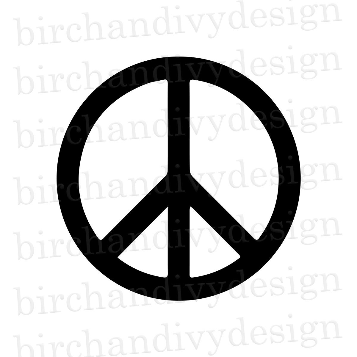 Download Peace Sign SVG File Instant Download for Cricut or | Etsy