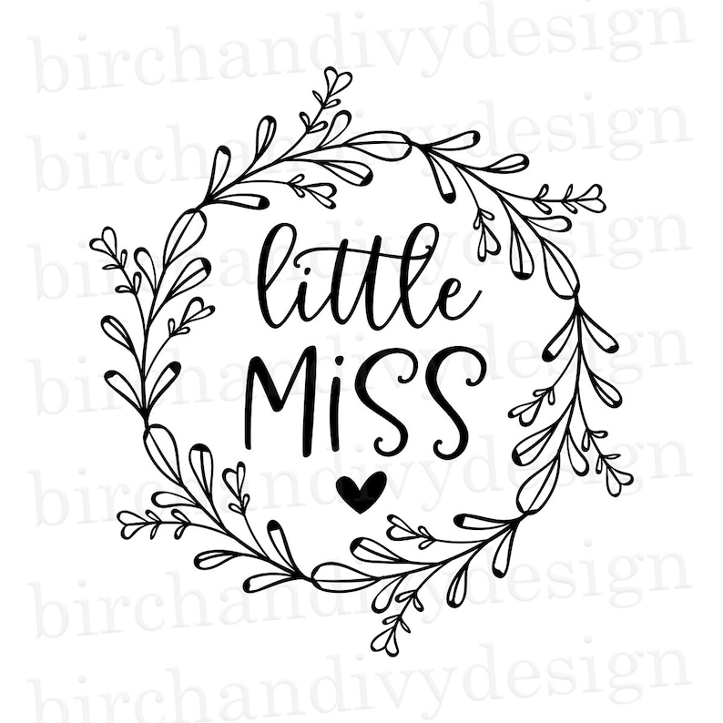 Download Little Miss SVG File Instant Download for Cricut or | Etsy