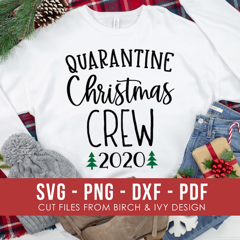 Download Quarantine Christmas Crew 2020 SVG File Group Christmas ...