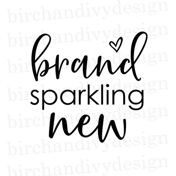 Brand Sparkling New Svg File Cut File Instant Download For Etsy