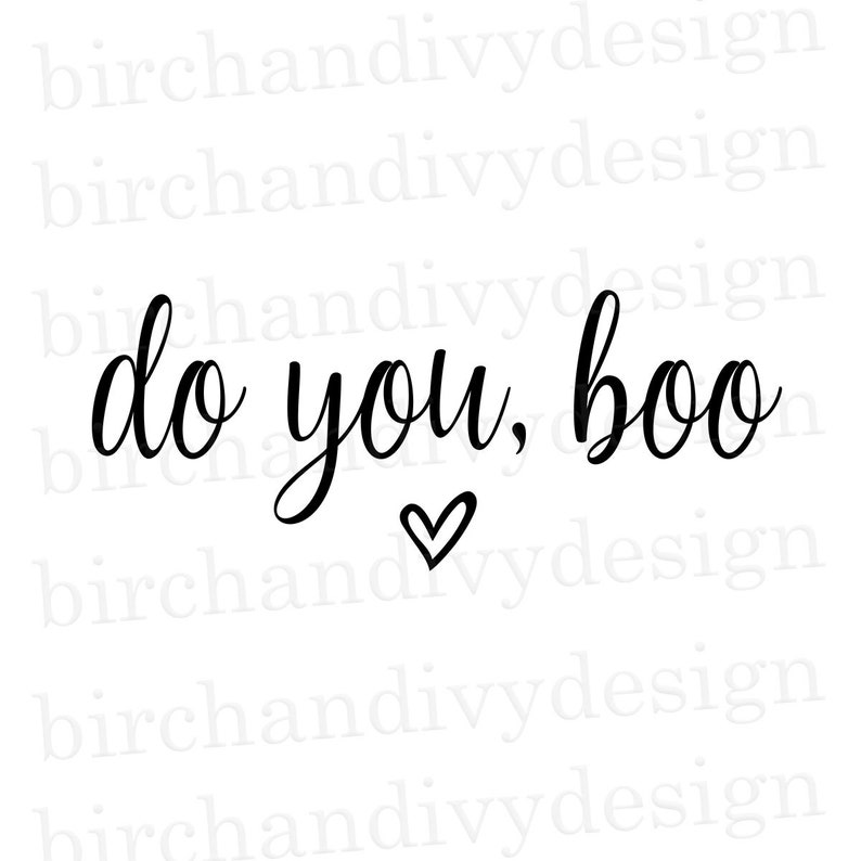 Do You Boo SVG File Instant Download for Cricut or Etsy