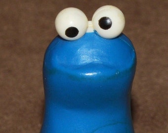 Muppets Fisher-Price Sesame Street 1973 FP Little People COOKIE MONSTER Figure