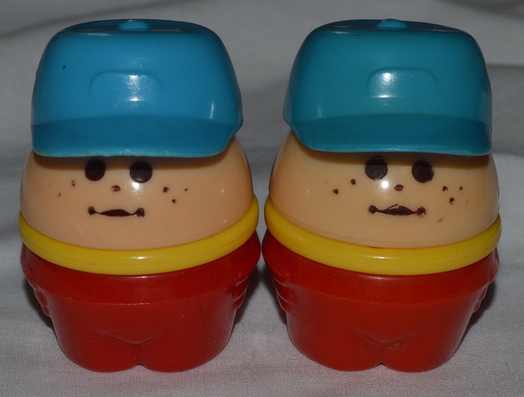 Little Tikes Toddle Tots Vintage TOW TRUCK MEN Cap Hat Chunky Figure