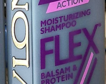 Vintage 1 new never used 1980s REVLON FLEX Triple Action balsam & protien nos moisturizing shampoo